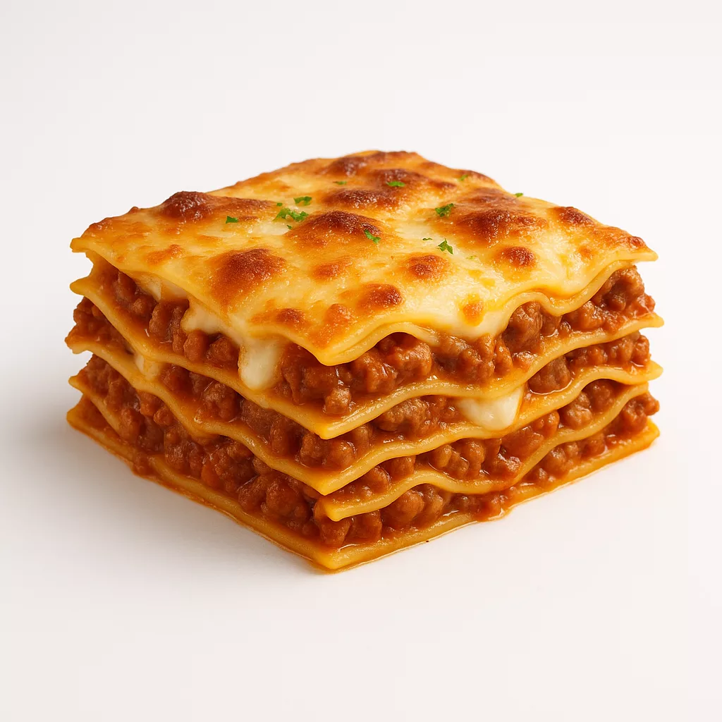 20250624 0850 Lasagne en Packshot simple compose 01jygb5rk8f4hrwrbsdp73mprq - Le Petit Tour des Vosges 2025