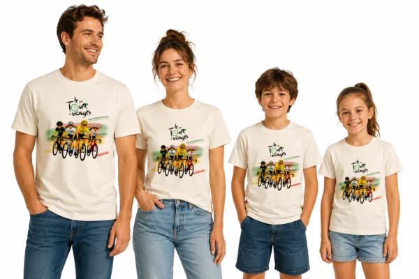 T-Shirt Unisexe Le Petit Tour des Vosges - 2026 1 - Le Petit Tour des Vosges 2026 T-Shirt Unisexe Le Petit Tour des Vosges - 2026