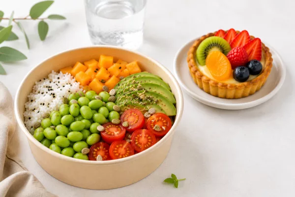 Repas végétarien samedi midi 1 - Le Petit Tour des Vosges 2026 Repas végétarien samedi midi